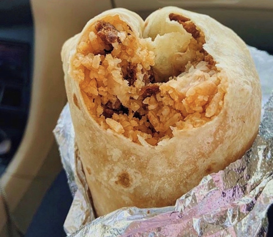 Bistec a La Mexicana Burrito